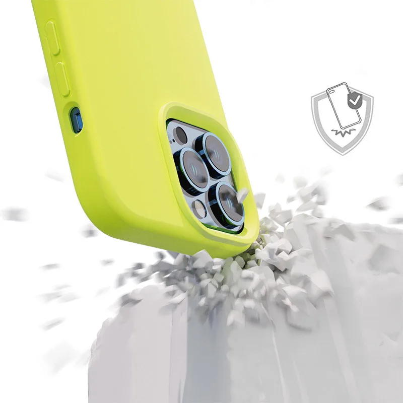 HOT Liquid Silicone Thickening Mobile Phone Shell Case For iPhone 14pro 14Max 14 Pro Max Clear Cover 13 12 11 Cover