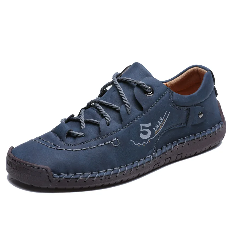 fashion walking style high quality men casual shoes big size soft anti-slip flat casual shoes