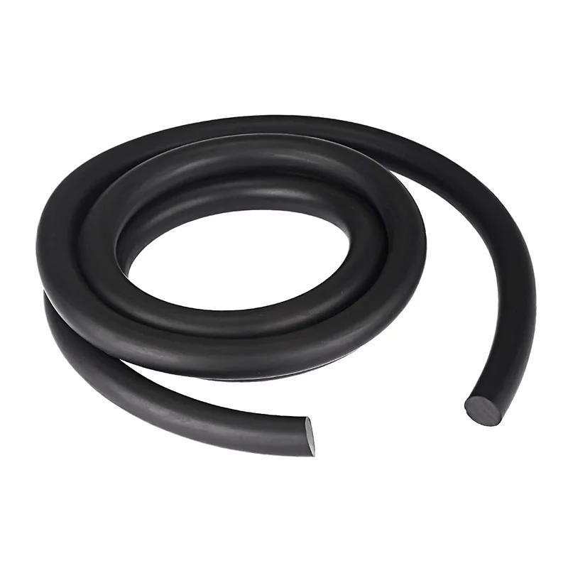 Customized 25mm 30mm Thick Rubber Strip NBR Silicone FKM FFKM Cord EPDM Rubber O-ring Cord