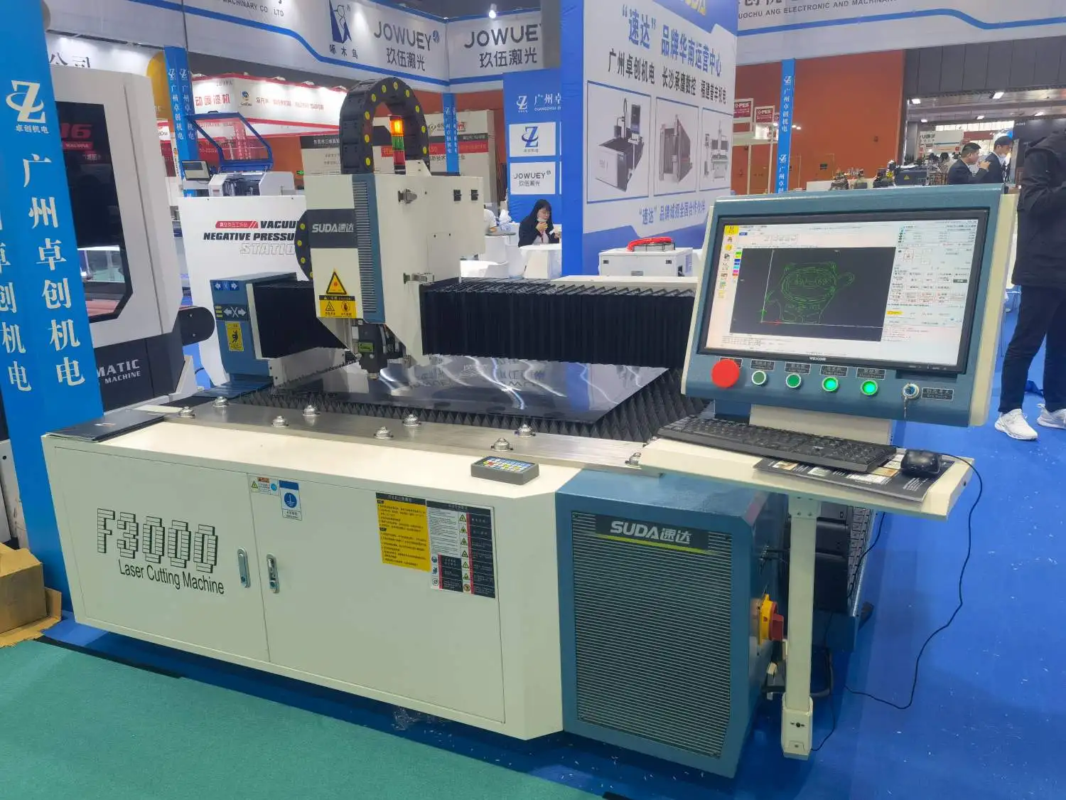 32 years History SUDA SD Series  F3000 China CYPCUT Control System Fiber Laser Cutter