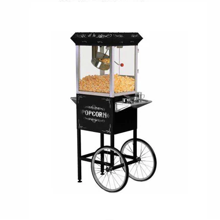 Shineho Factory price Vending Commercial Popcorn Machines with Cart