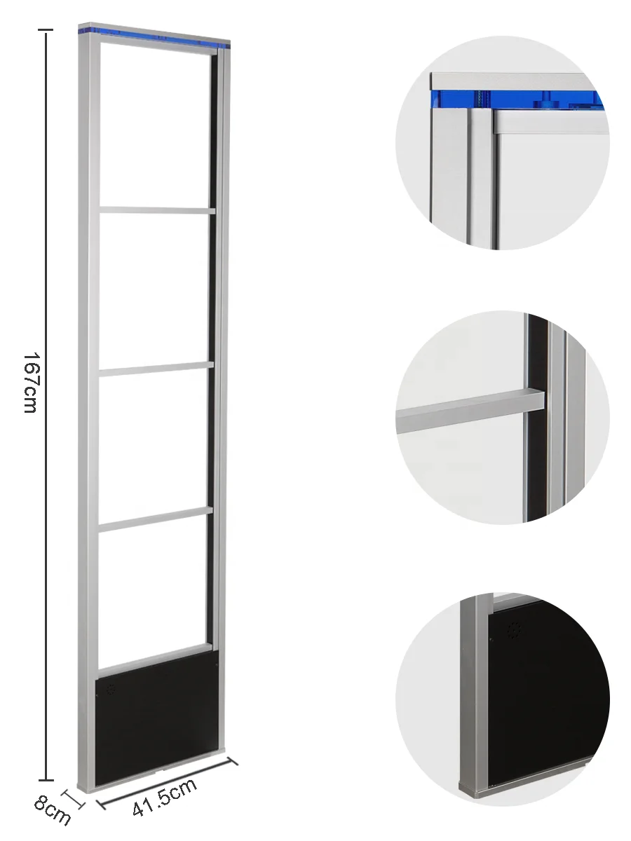 Anti Theft Eas Rf Security System retail rf 8.2mhz system eas am security antenna gate for shopping malls