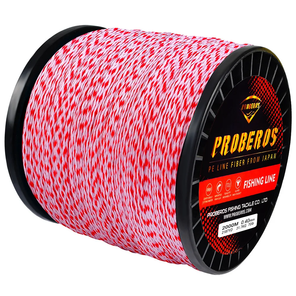 9-braided 2000m 9-strand PE braided Dali horse line, main line for rock and sea fishing