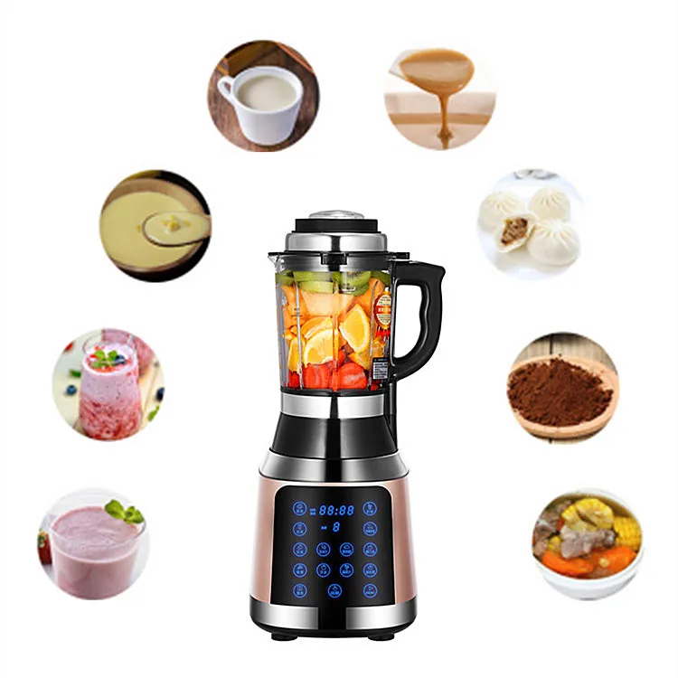 Portable 1400W Kitchen Blender and Juicer 220V 110V Home Appliances with Glass Container Electric for Household Use