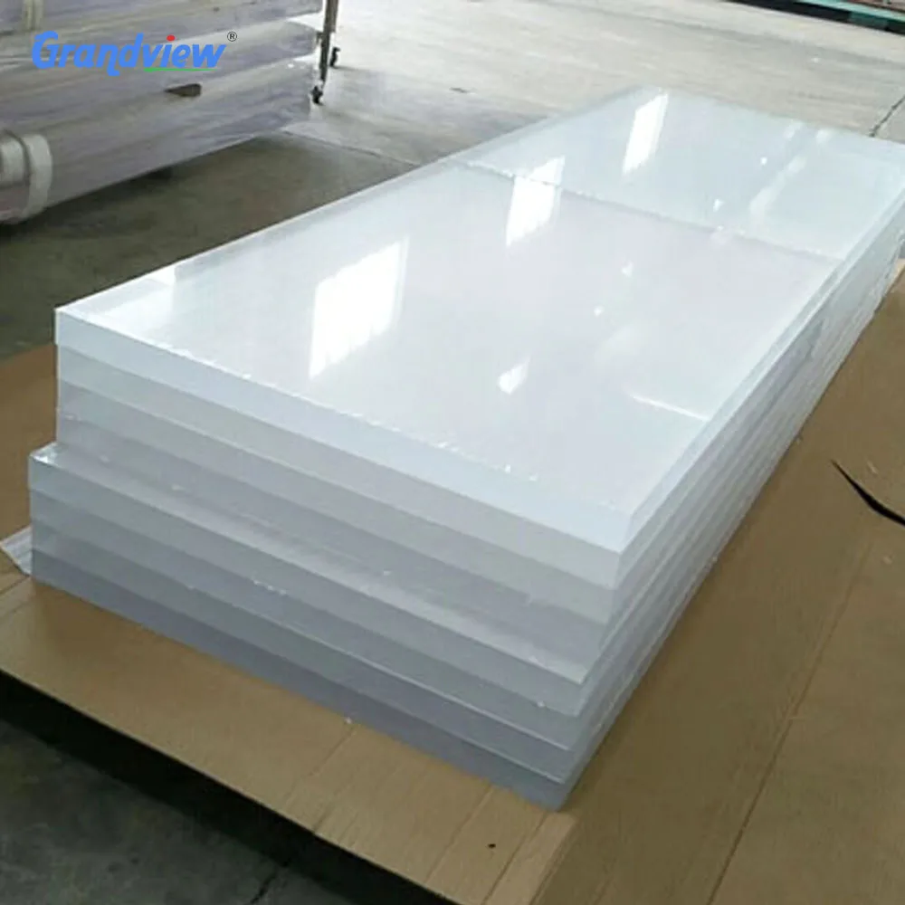 Transparent acrylic wall for swimming pool Customized 100 mm thickness garden landscape transparent glass