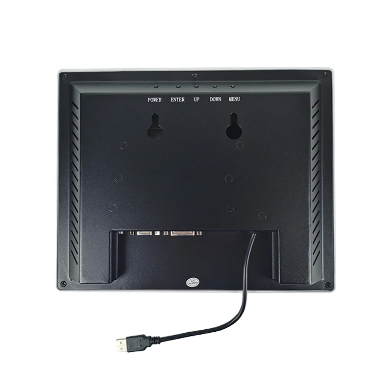 Aluminum alloy 12 12.1 inch high response industrial capacitive touchscreen tft lcd monitor for ATM machine