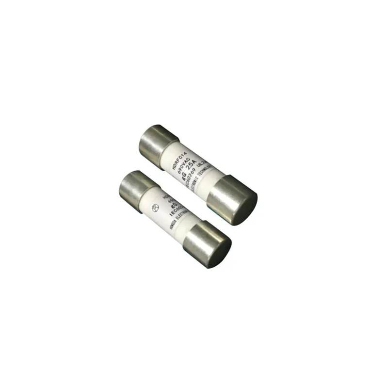 HDRFC Semiconductor Fusible Link10X38 14X51 22X58 500V 1A-125A Ceramic Tube Fast Acting Fuse Solar PV Cutoffs