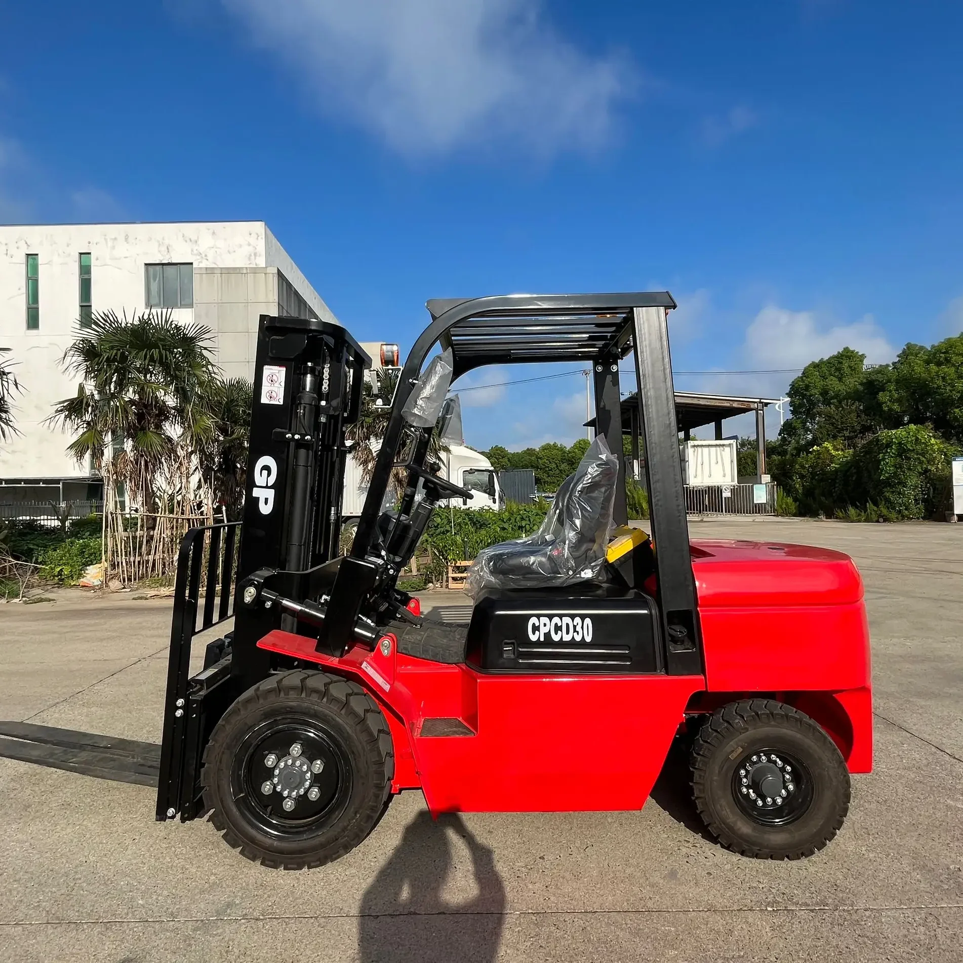 3 ton diesel forklift hydraulic forklift with spare parts for free CPCD30