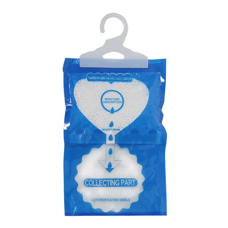 Best Selling Household Dehumidifier Bag Wardrobe Hanging Moisture Absorber for Mold Mildew Prevention