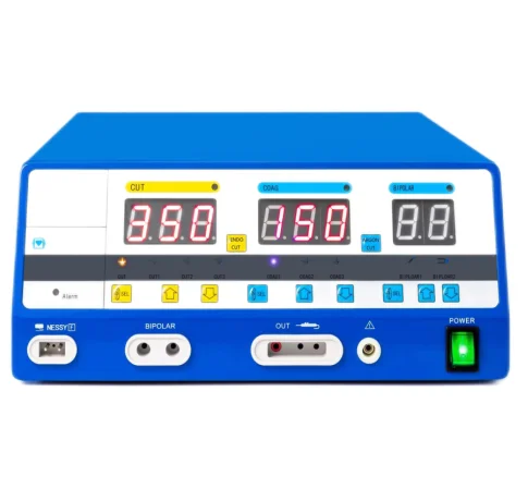 China made medical bipolar diathermy portable high frequency cauterization generator unit liquid crystal