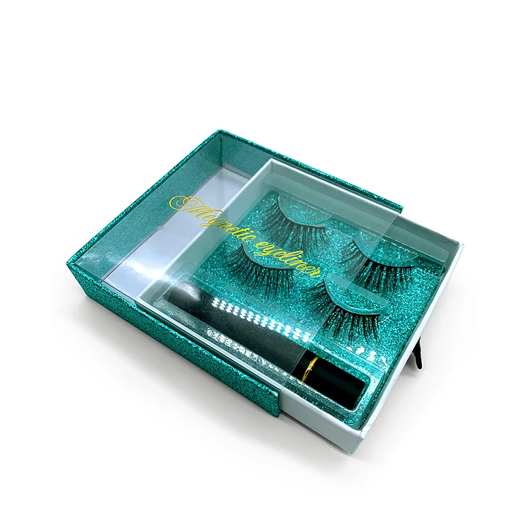 Подводка для глаз SY Lashes Shuying Заводская под заказ упаковка ресниц магнитные норковые ресницы