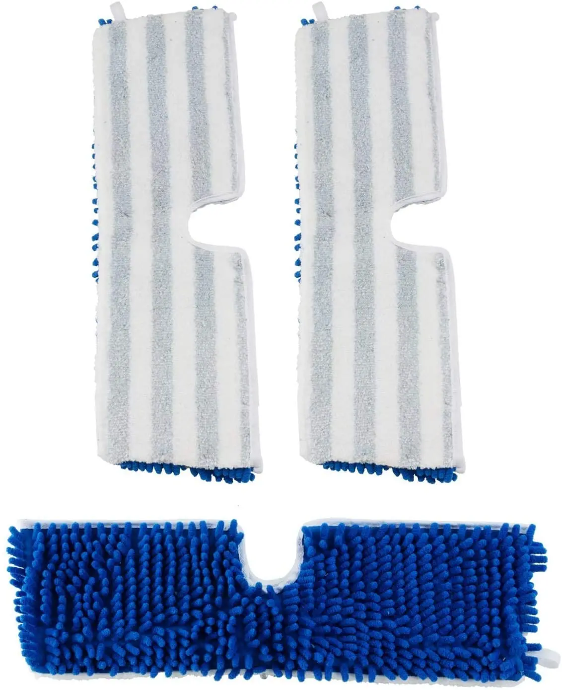 
Flip Mop Refills Replacement Pads Dual-Action Microfiber Flat Floor Mops Double Sided Velcro Flat Sponge 