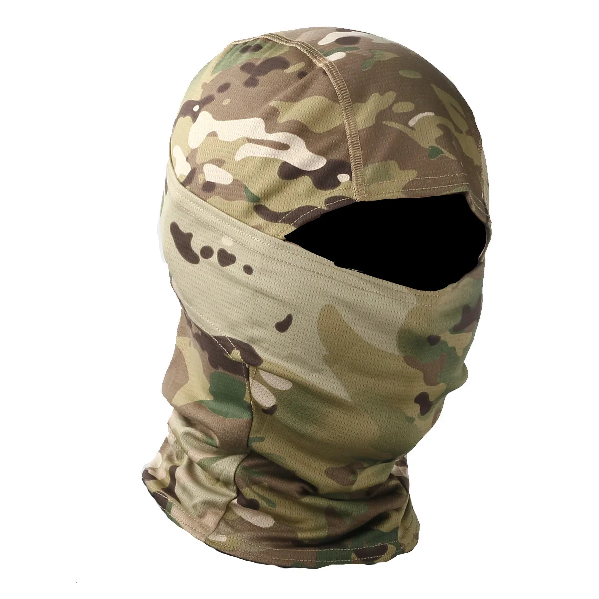 Outdoor Riding Balaclava 1 holes Motorcycle Mask Custom Face Mask Sunscreen Riding Mask Custom Windproof Tactical Cam Balaclava