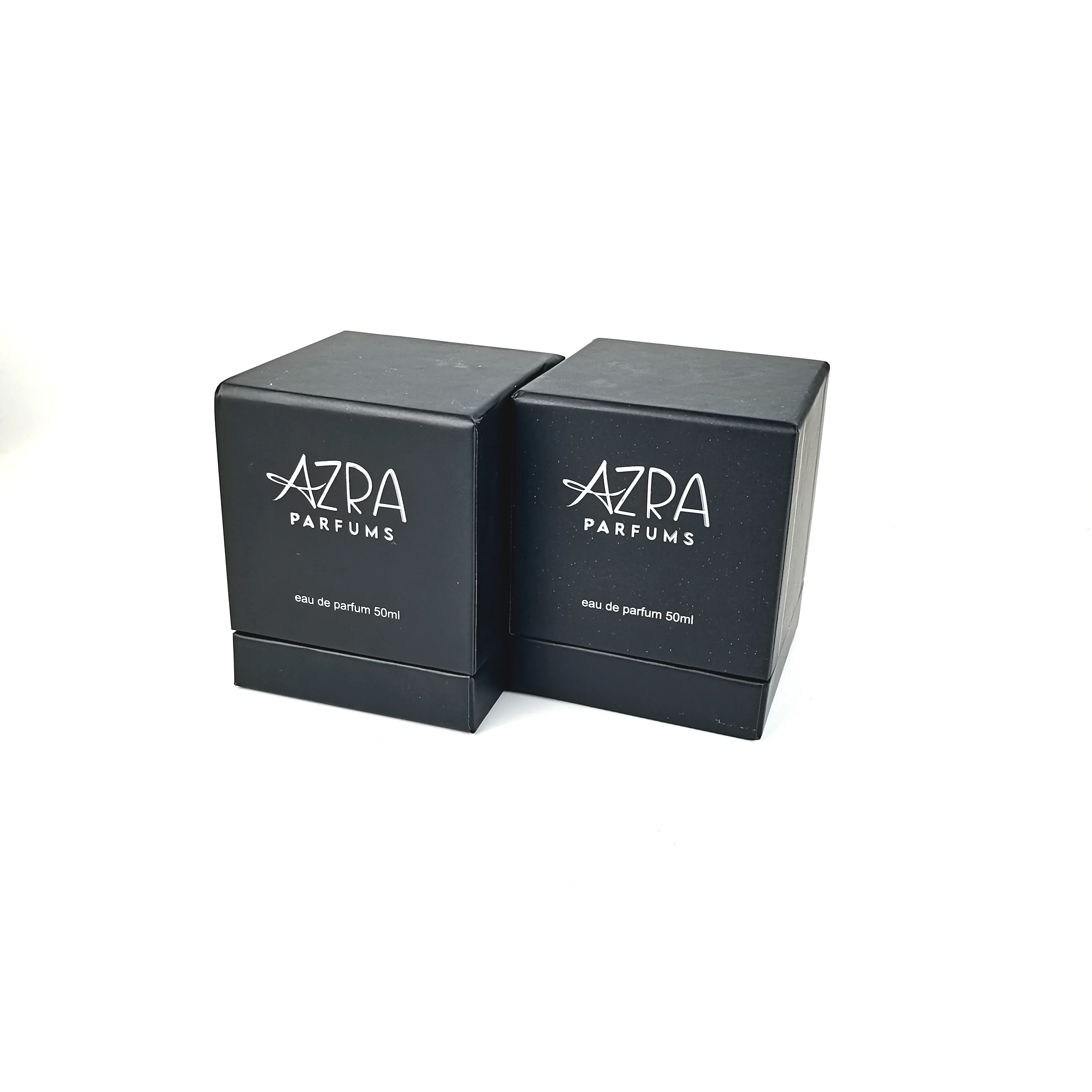 Custom Logo Luxury Black 30ML 50ML 100ML Bottle Cosmetic Paper Gift Packaging Perfume Boxes