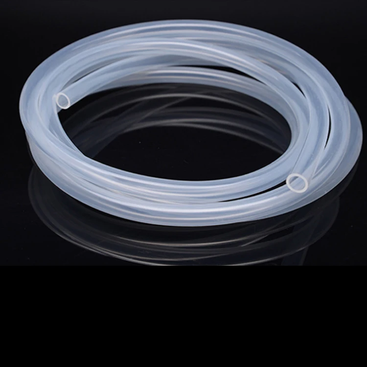 
Custom sizes Clear Silicone Hose Flexible Rubber Tube 