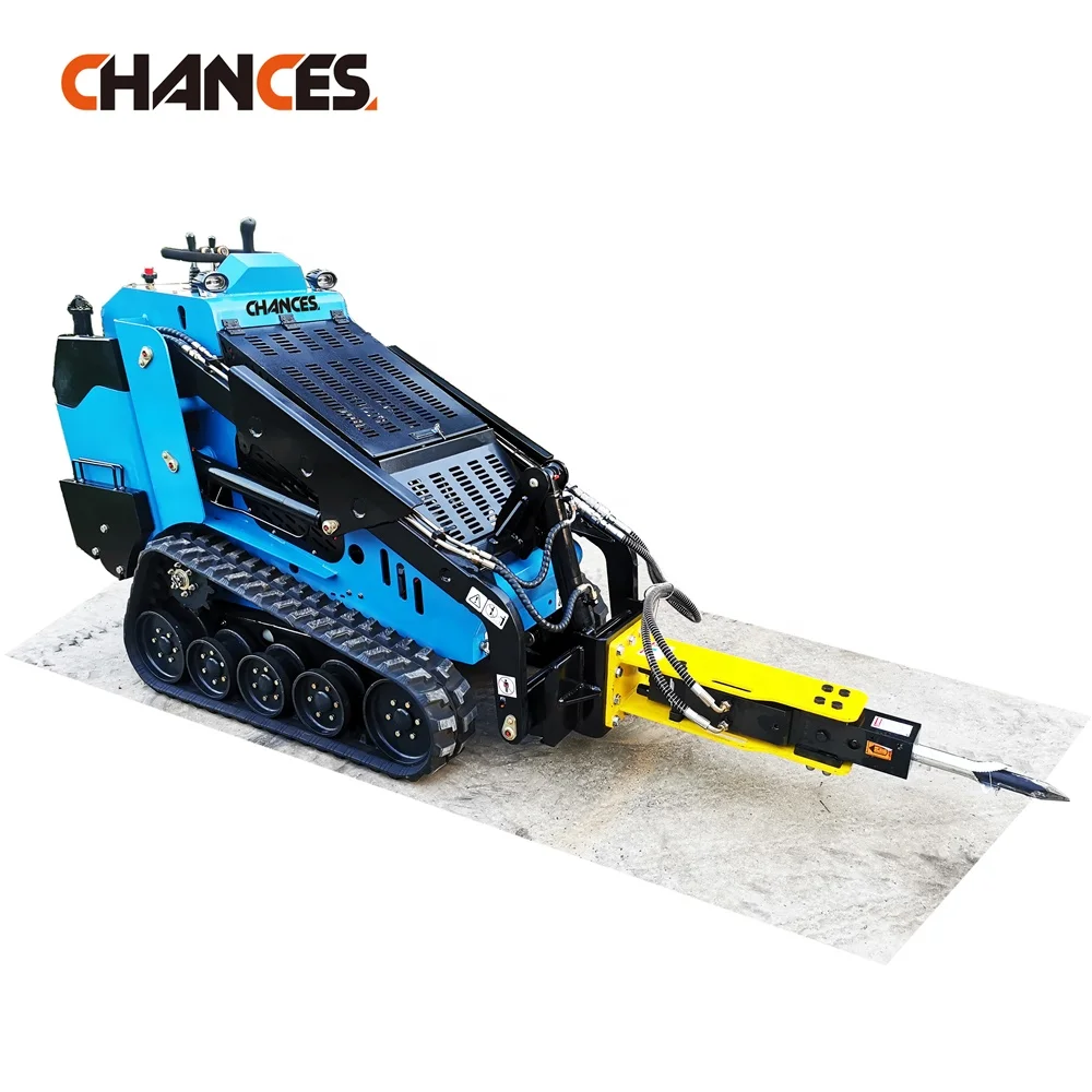 2024 Mini skid steer loader with Perkins diesel engine hydraulic servo joysticks control EPA Diesel power directly from factory