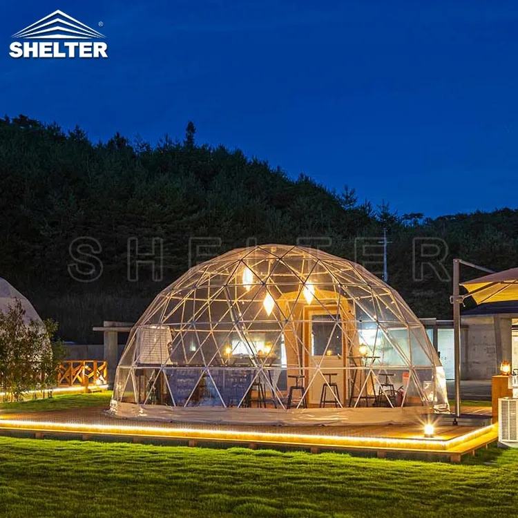 Всесезонная палатка Igloo термостойкие модульные купольные дома для курорта/отеля/палатки