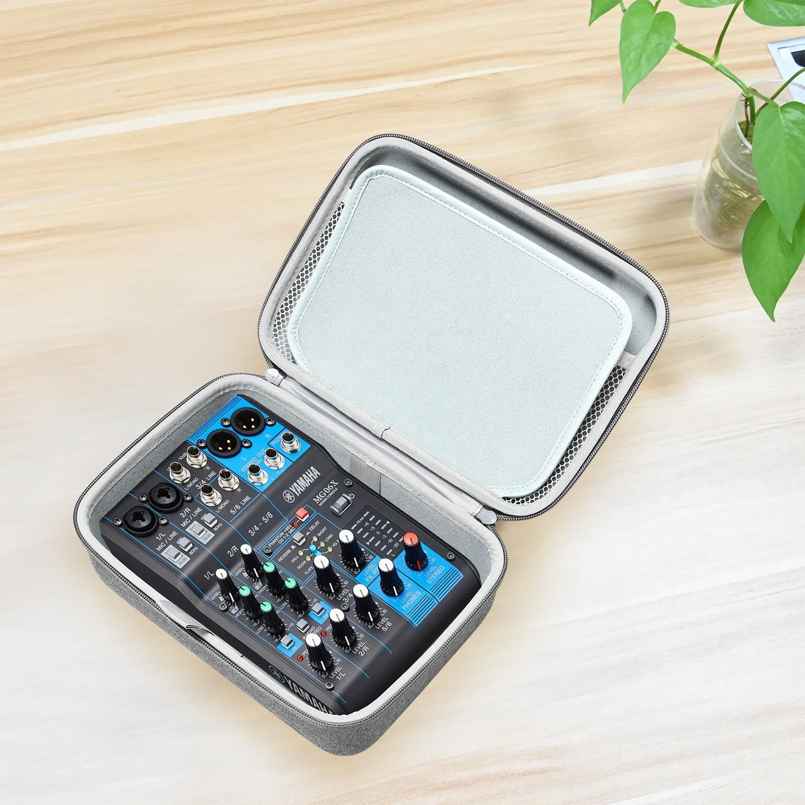 Storage Box Carrying Rolling Case For Mixer Tool Eva Case For Equipment Controller Mixers Protective Custom Mixer Case