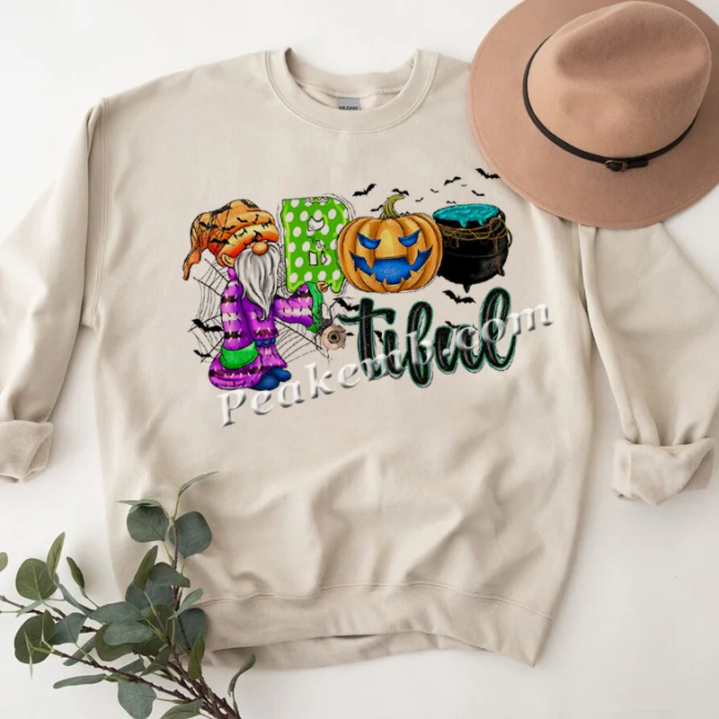 Готовая к печати сублимационной передачи железа на кучу Hocus Pocus Halloween термопечать