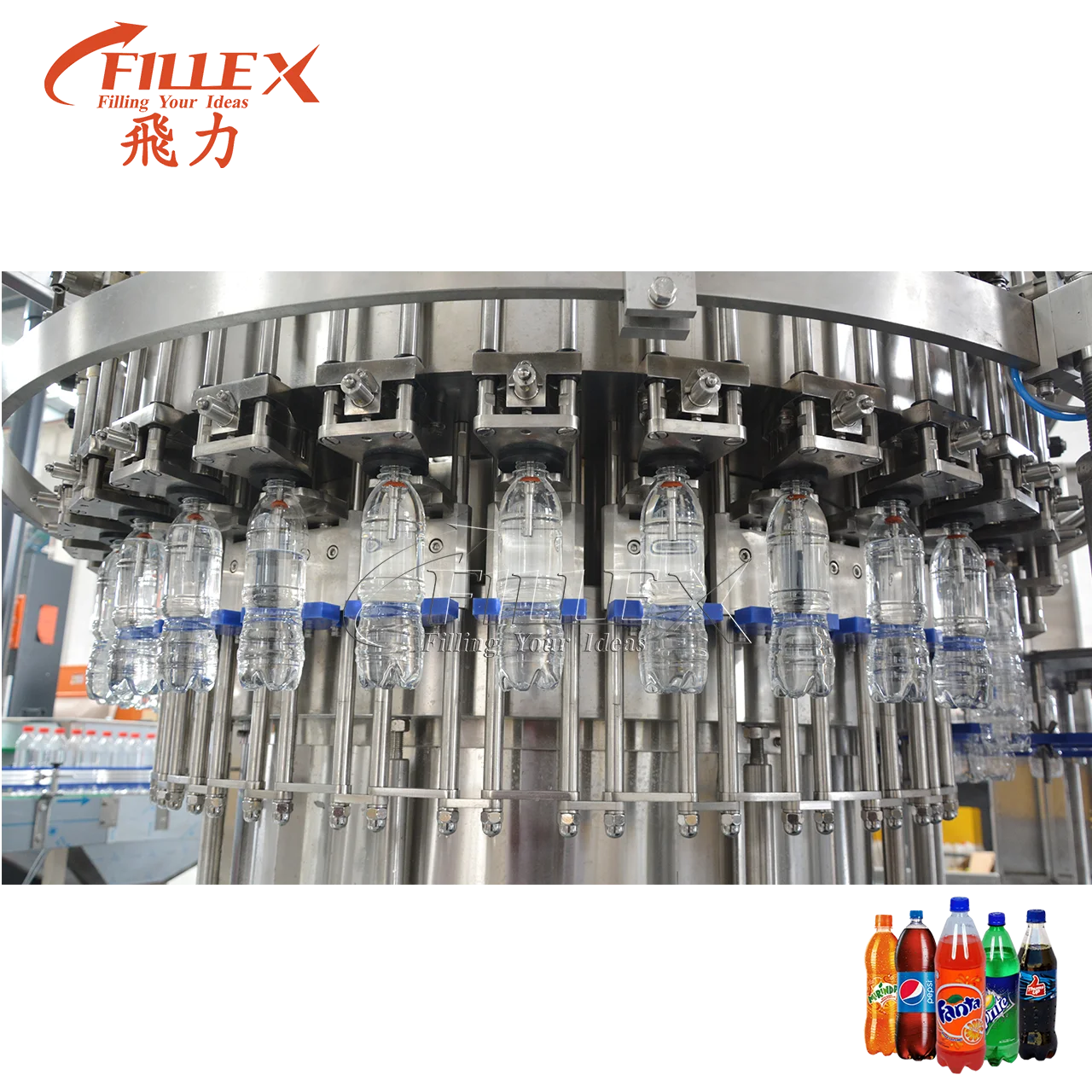 Factory Price Manufacturer Carbonated Soft Drink Soda Filling Machine Plastic Bottle Water Machine