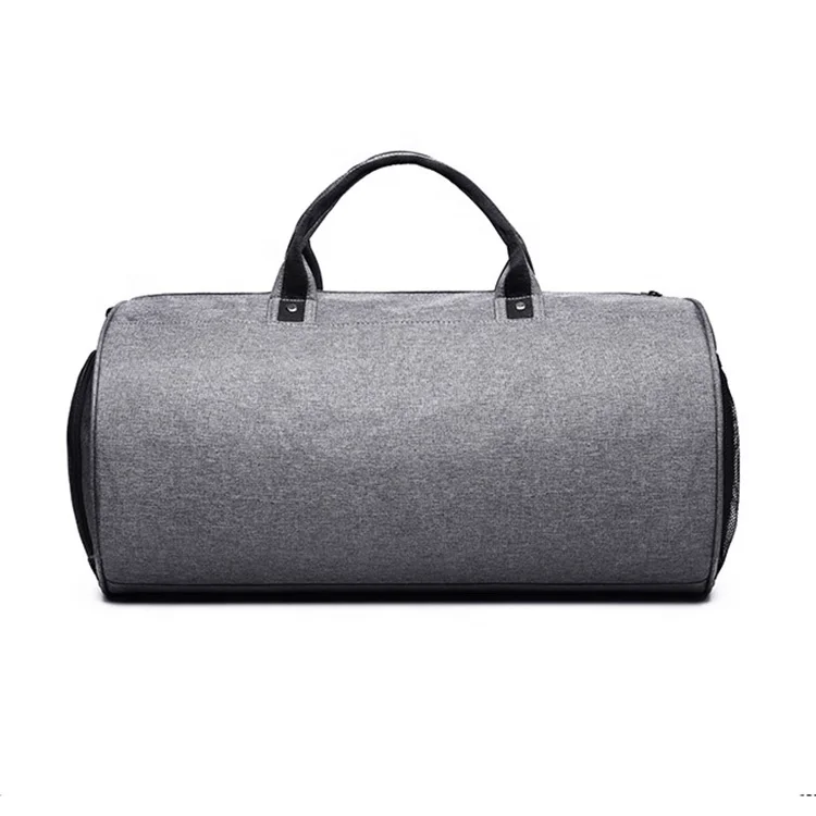 Portable Women Men Traveling Gym Sport Luggage Duffel Bag With Shoes Compartment