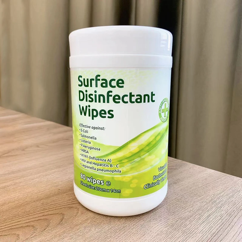 Custom Biodegradable Disposable Wet Tissue Antiseptic Isopropyl-Alcohol Wet Wipes Surface Cleaning Alcohols Technical