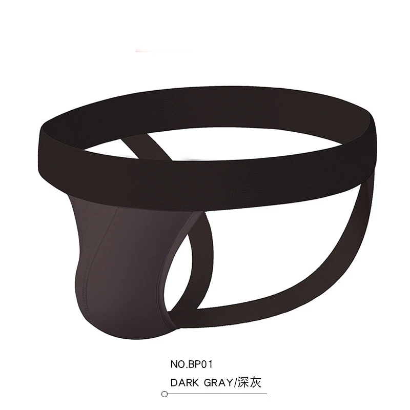 Sexy Gay Men Underwear Male Lingerie Jockstrap G String Thongs Mens Underpants Pure Cotton Solid Briefs Panties Jock Strap