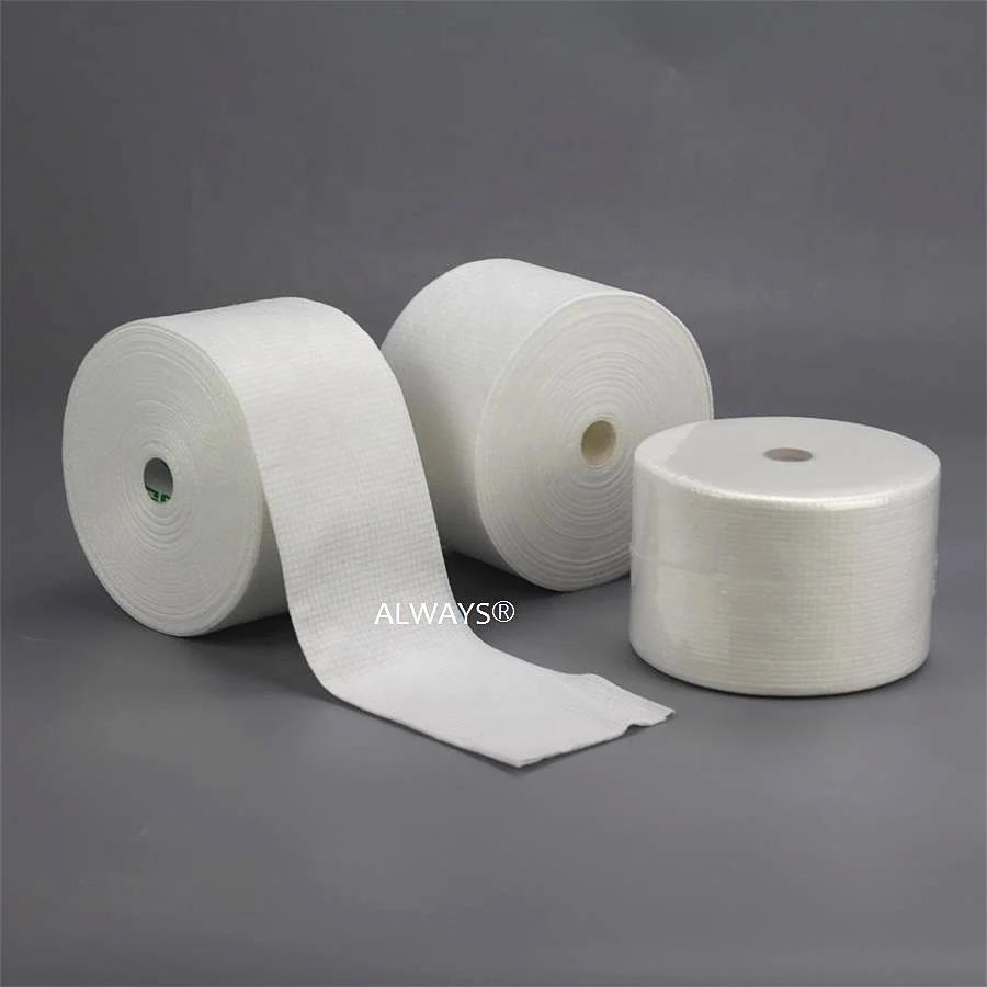 Dry and wet cotton soft towel disposable face towel extraction japan beauty salon cleaning towel roll machine