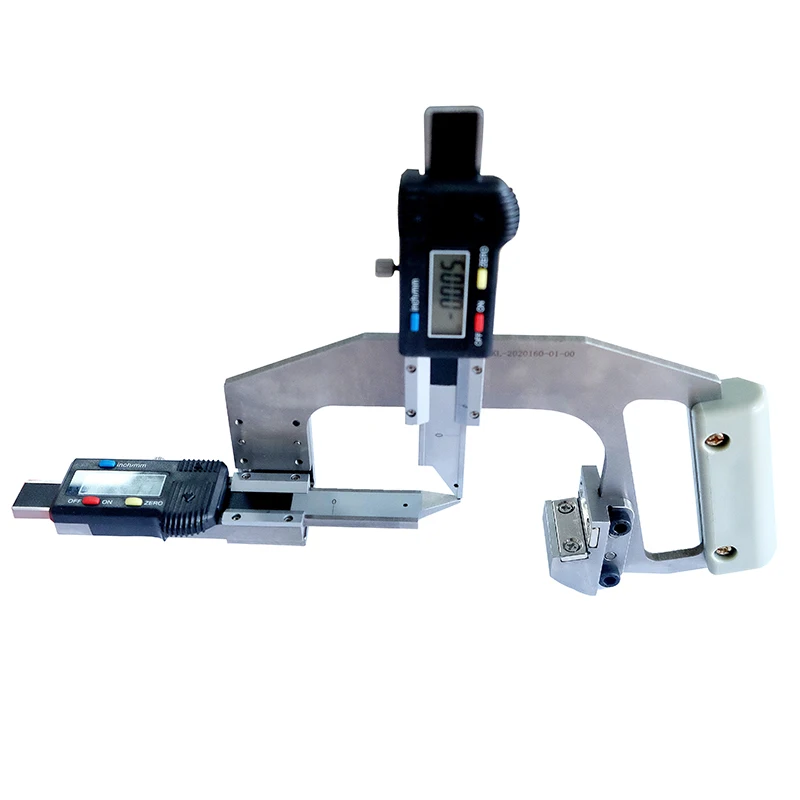 Rail head wear gauge  for Railway Track Wear Measurement