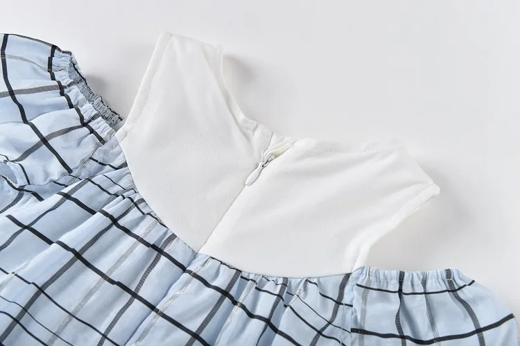 
2021 New Design Latest Children Fashion Kid Summer Cotton Sweet Irregular Baby Dress for Girl 