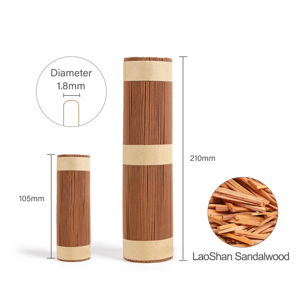 50g 280 sticks Worshipping Buddha incense, aloes sandalwood stick incense