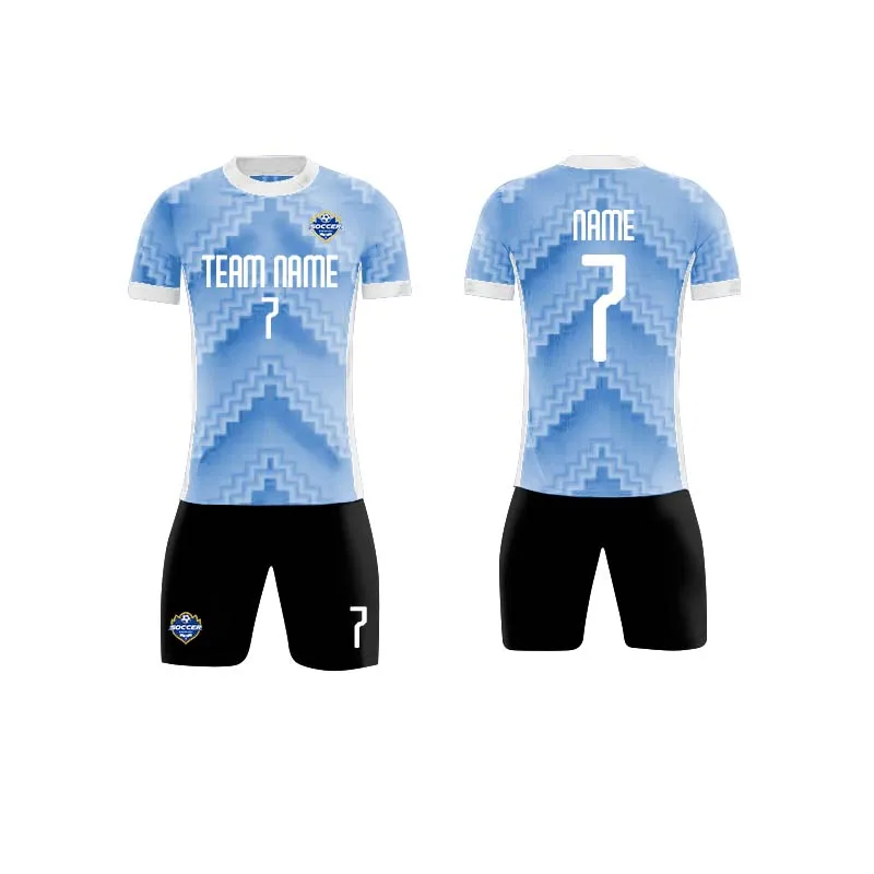 Wholesale Soccer Kit Set Uniforms With Socks Sublimation Full Football Jersey Custom Design Mens Soccer Jerseys Sets For Men