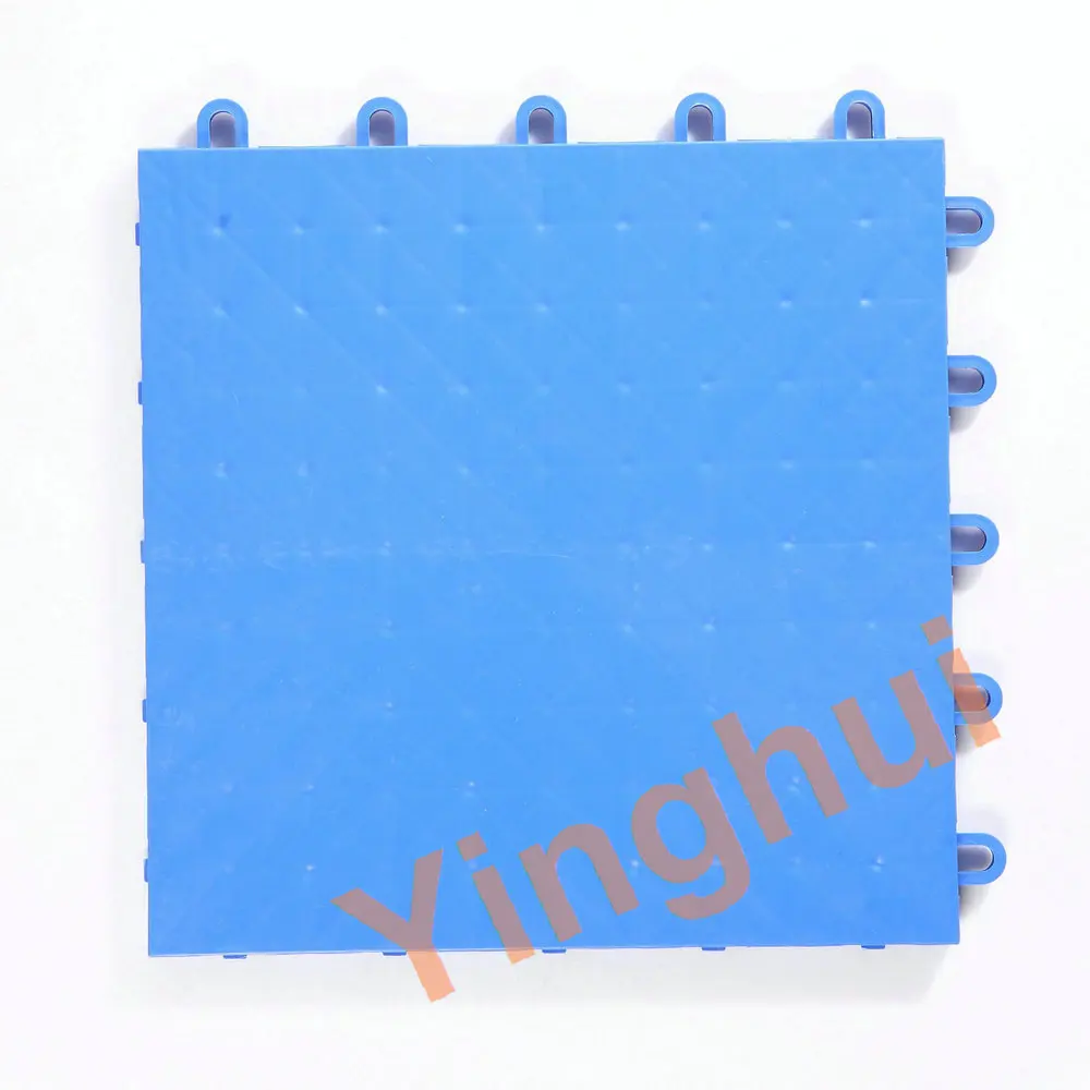 I-02 Factory Polypropylene sports court plastic floor indoor basketball court flooring Tiles Plastic Roller Skating Rink Floor