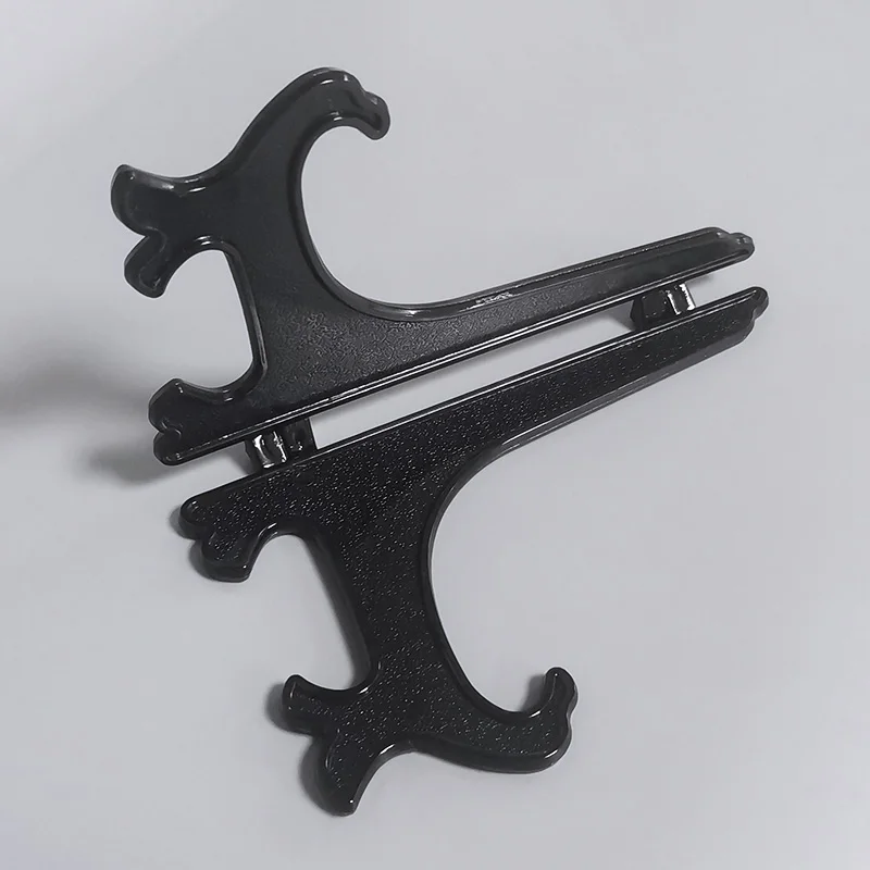 3-12 Inch Easel Holder Stand Black Plastic Display Easel Plastic Folding Stands Hinged Easel