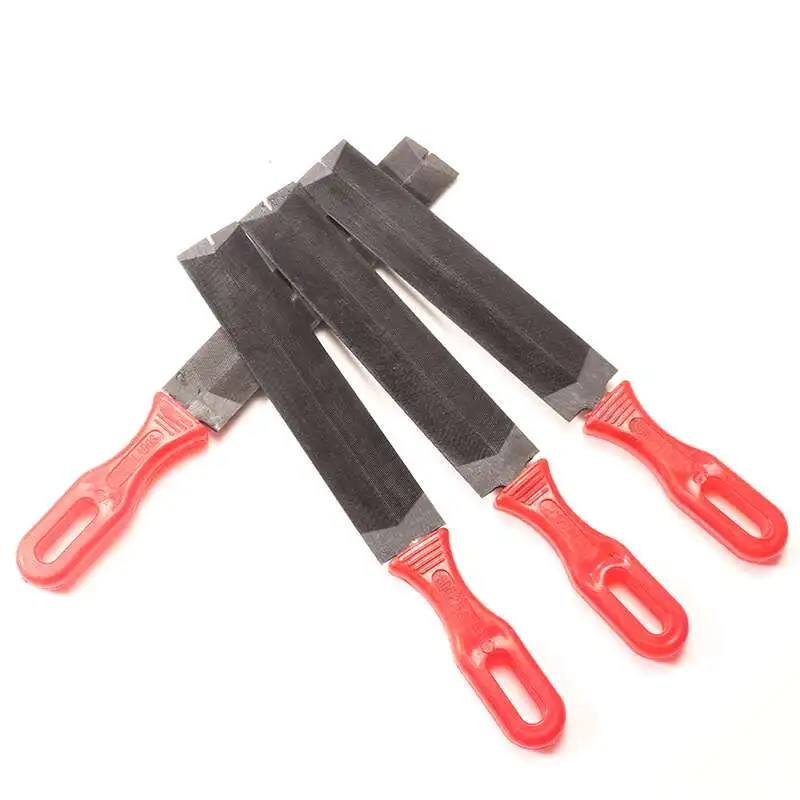 Steel Rhombus Hand Saw for Pruning & File Sharpening Diamond-Shaped Straightening Files Tool for Carpentery & Woodworking
