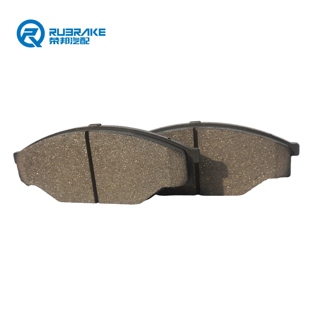 RUBRAKE High quality D303 korean brake pads cars spare parts for Great Wall pickup Toyota sea lion 2Y 3Y f