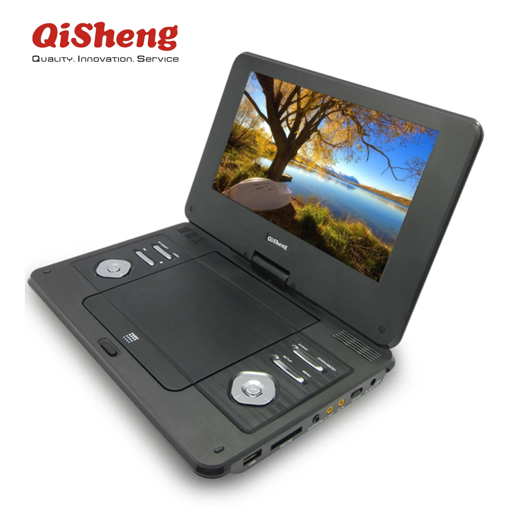 Portable DVD Player with  LED screen and TV tuner/Card