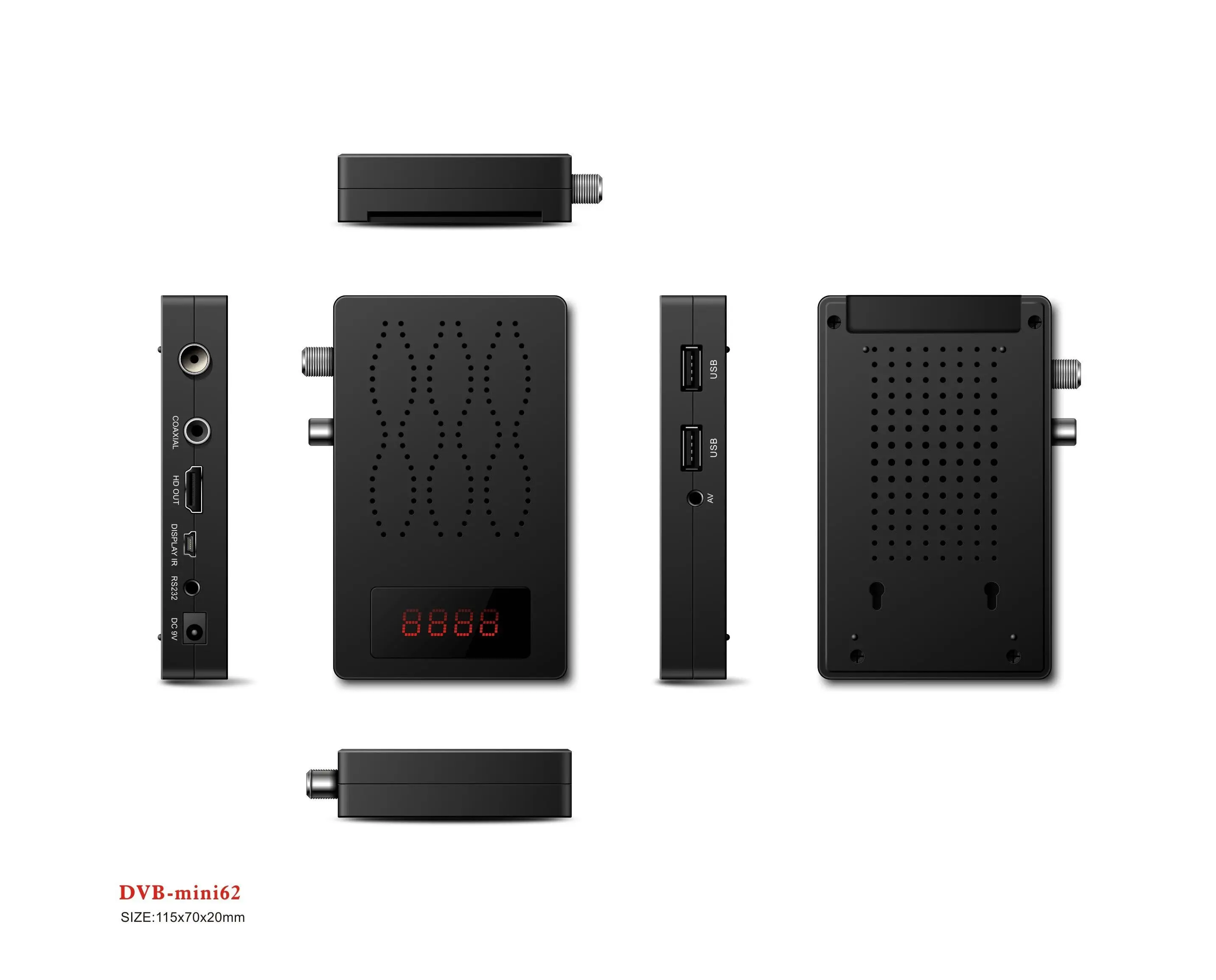 High quality best price dvb s2 decoder for encrypted channels with wifi  dvb s2 modulator