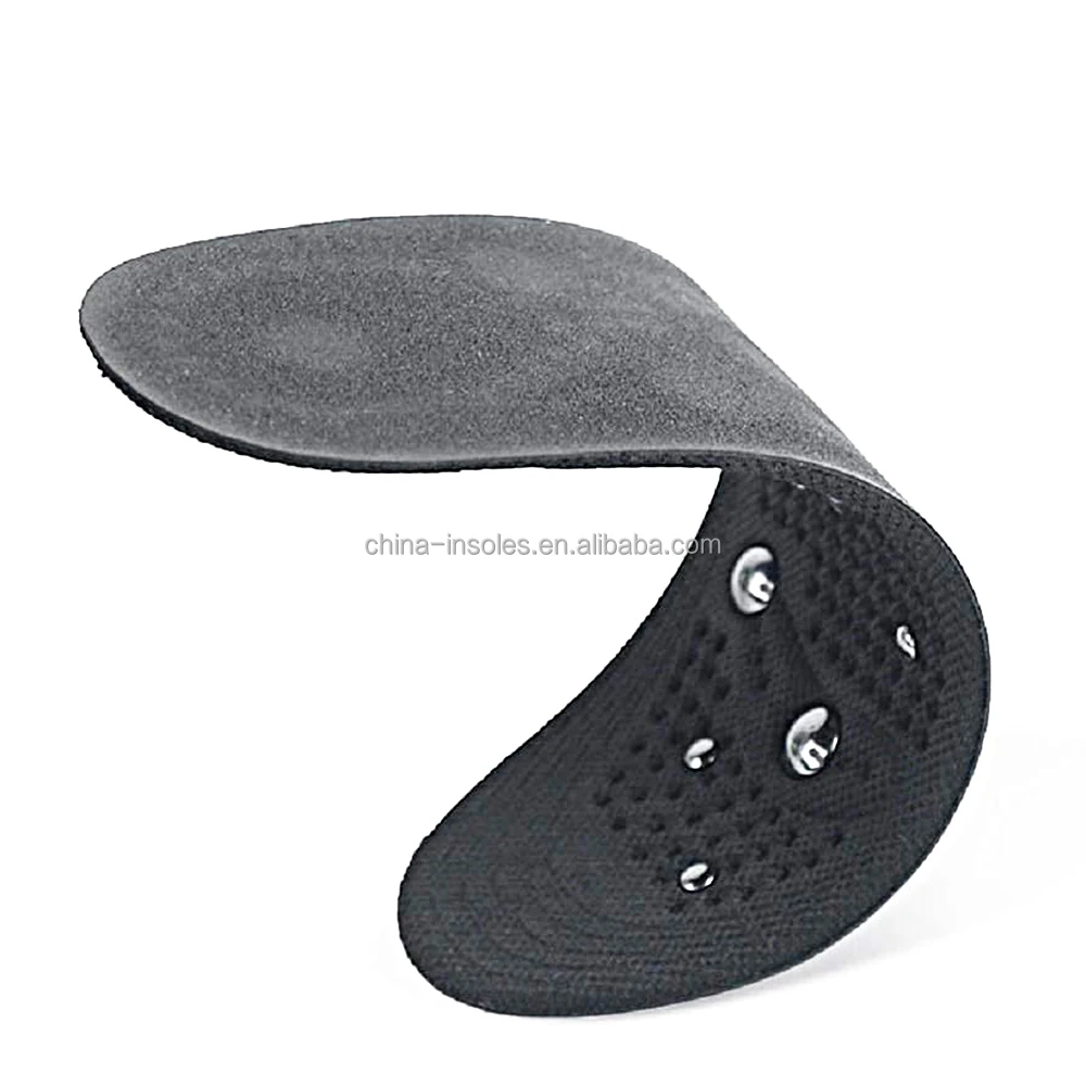 Foot Massage Magnetic Therapy Reflexology Acupressure Shoe Insoles (11 Magnets) Massage Insoles