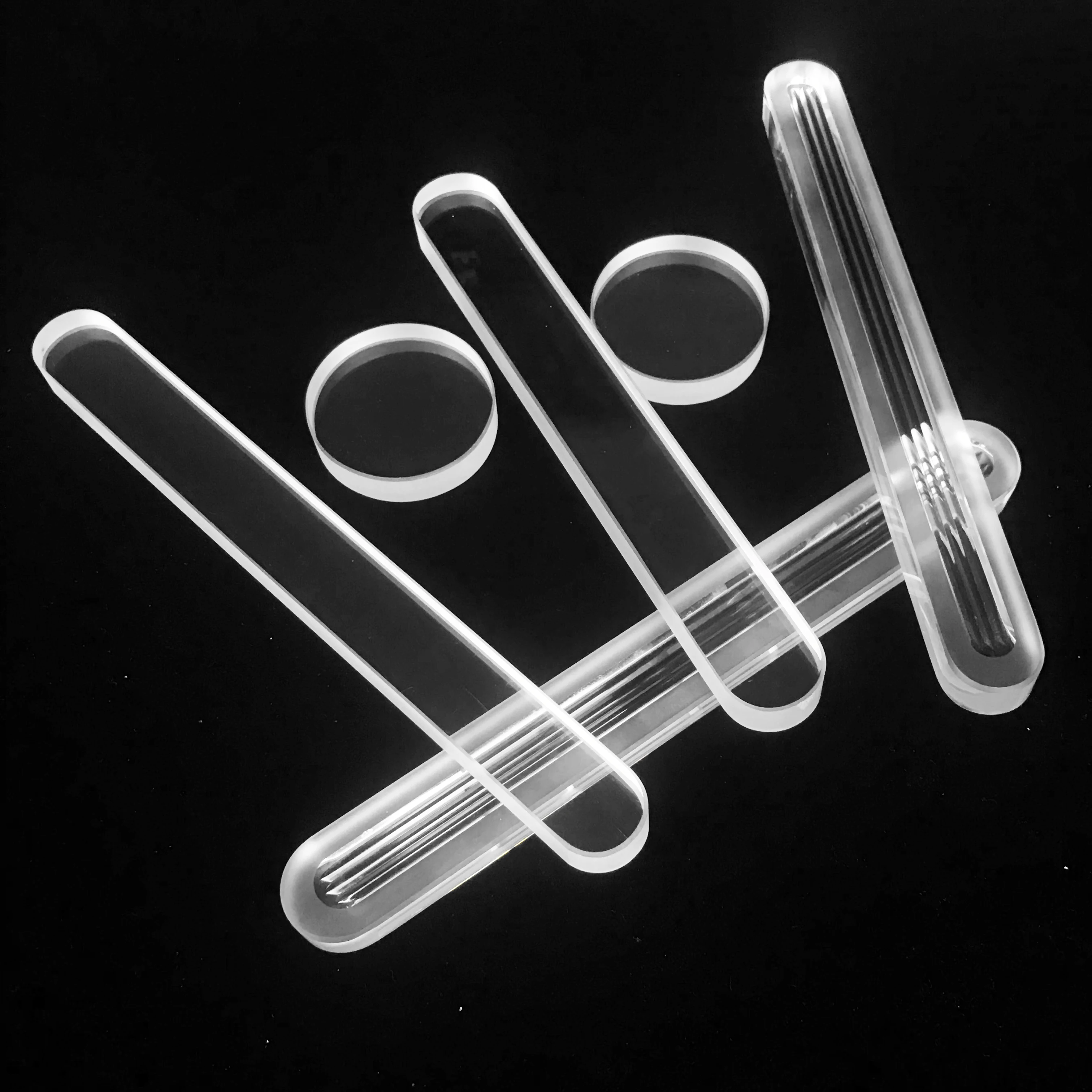 Best Selling Flat Type Glass Level Gauge Without Slot TYPE A WITH GASKETS