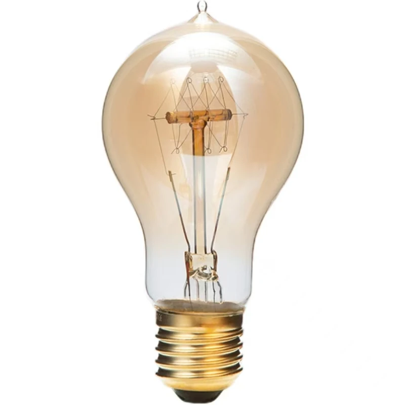 Заводская цена Edison A19 40 Вт винтажная Вольфрамовая Лампа настраиваемые стили для освещения и украшения лампы накаливания