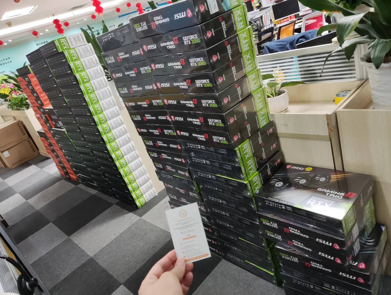  Оригинальная брендовая новая одежда; Размеры на Geforce RTX3070-8GB графическая карта горнодобывающая промышленность GPU RTX3070/RTX3080/RTX3090