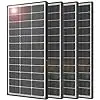 Solar Panel100W  200w 300w 12v 18v 24v PV Module Outdoor use solar panel transparent glass solar glass panel