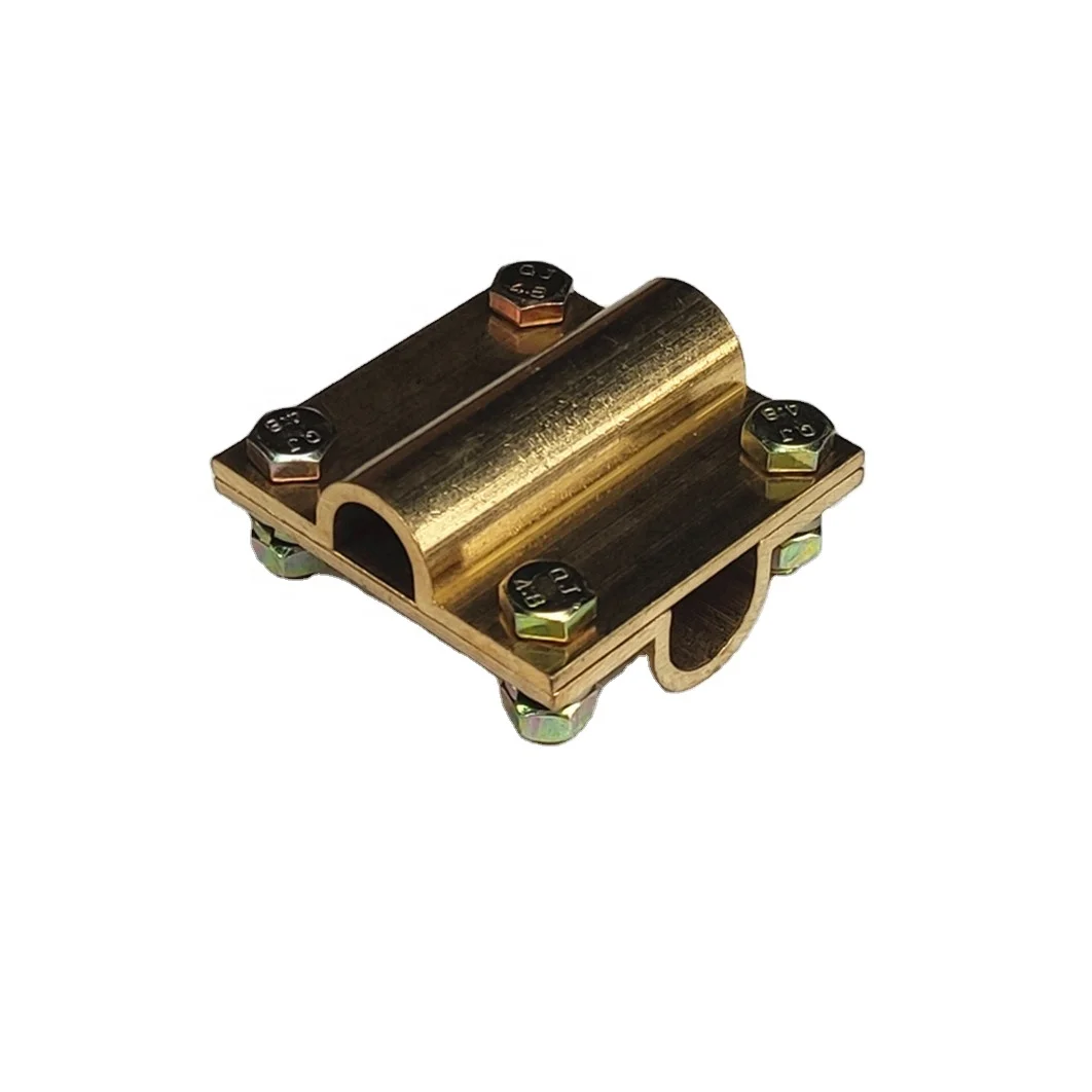 Electrical System Ground Wire Clamps Square Cross Fixing Cable Clamp