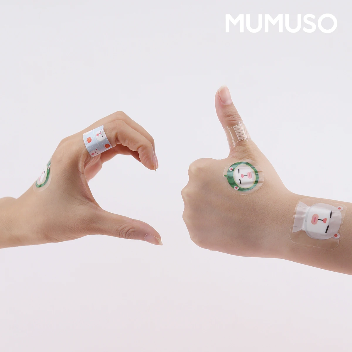  Mumuso клей свидетельствует об этом дышащие водонепроницаемые повязки Гибкая пластырь с изображением героев мультфильмов для детей 30