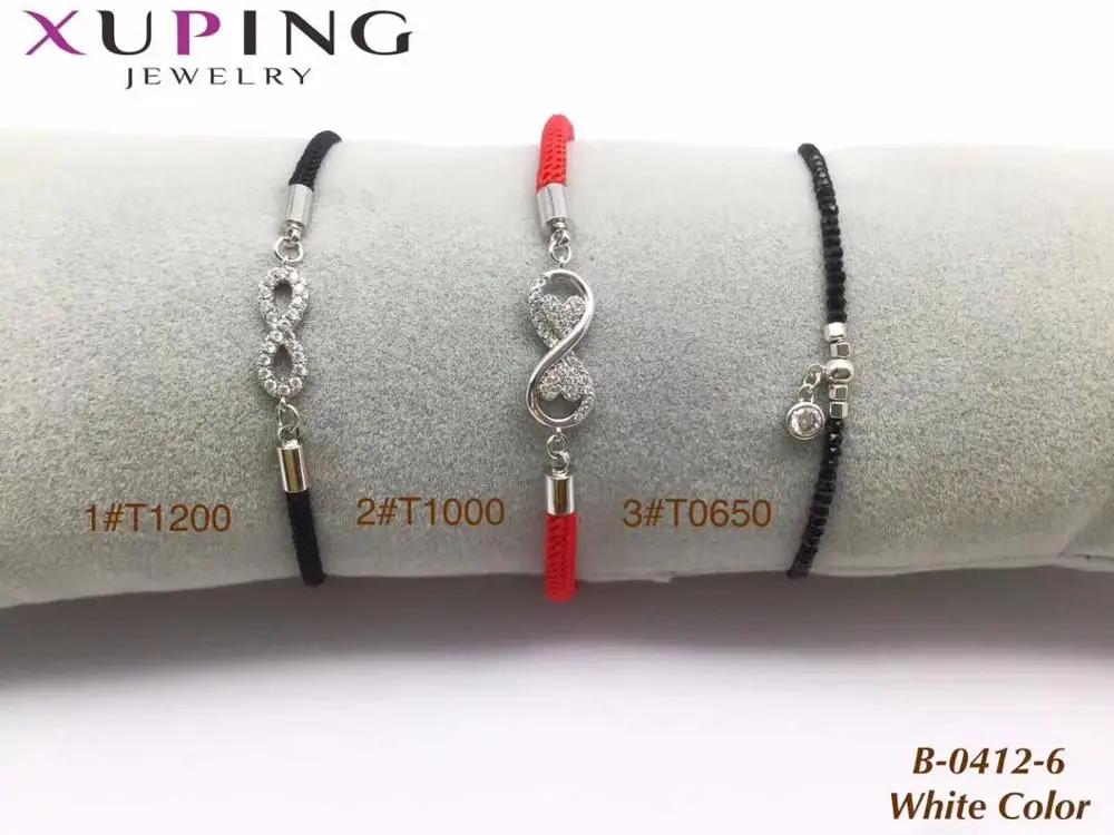 Bracelet-1 Xuping red rope charms bracelet jewelry women bead custom copper stone ladies adjustable bracelet homme