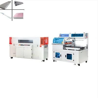 Factory Direct Sale Stable Performance Customized Color  L Bar Sealer Heat Shrink Tunnel Packing Machine for Furniture
