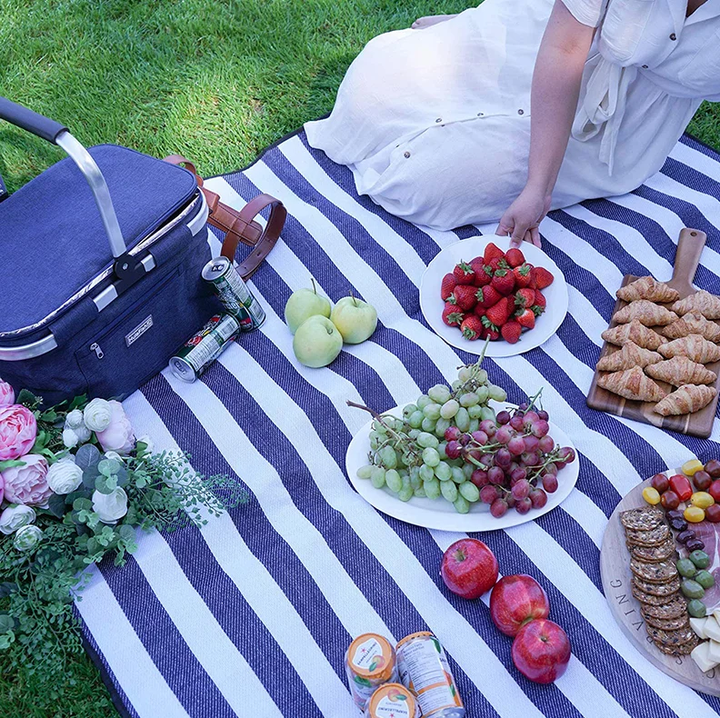 Picnic Barbecue rug Vintage camping blanket Waterproof Picnic mat Picnic Outdoor Blanket