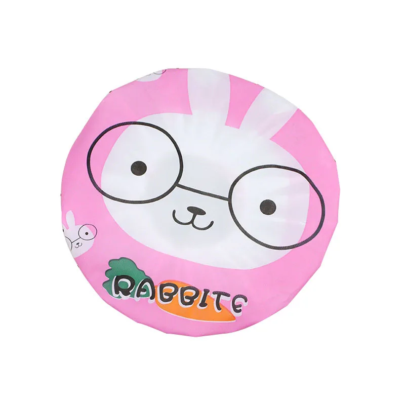Classic Animal Series Factory Outlet Shower Cap Waterproof Bath Cap Shower Cap Cute Cartoon Style Various Packaging Options