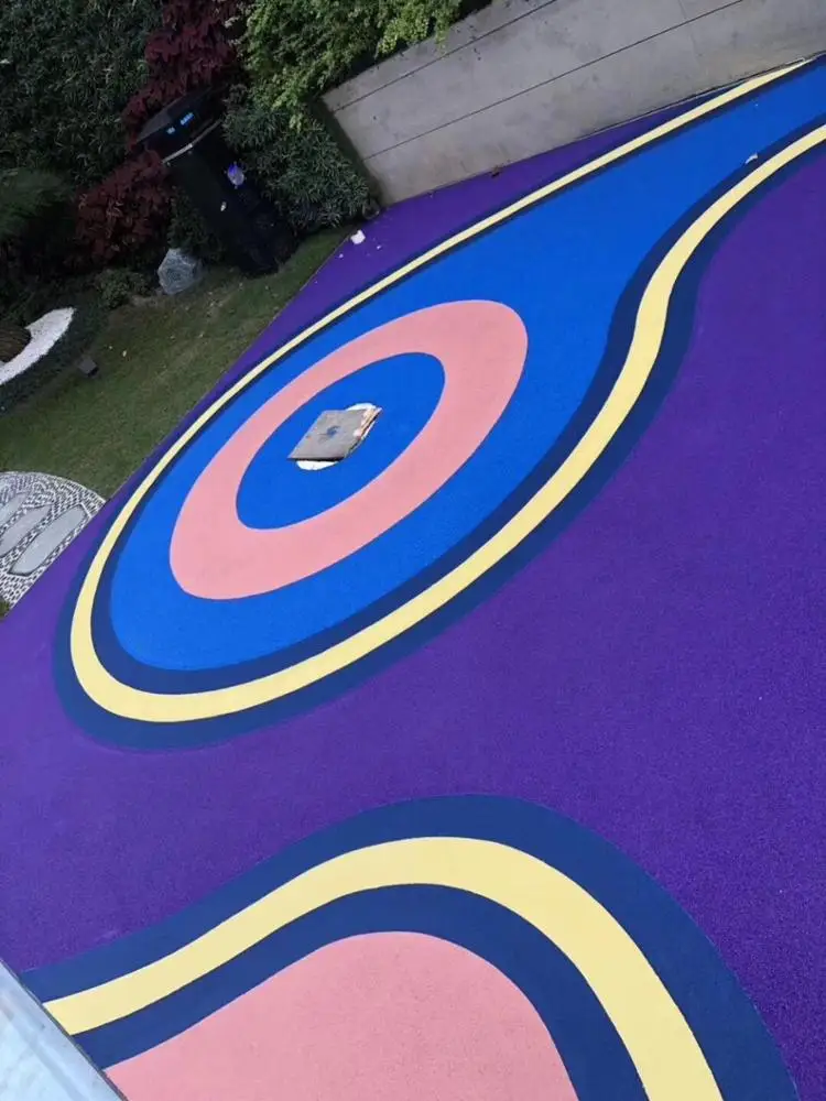 Ecolastic Wetpour Rubber Granules Topping